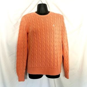 Ralph Lauren Cable Knit Pullover Sweater